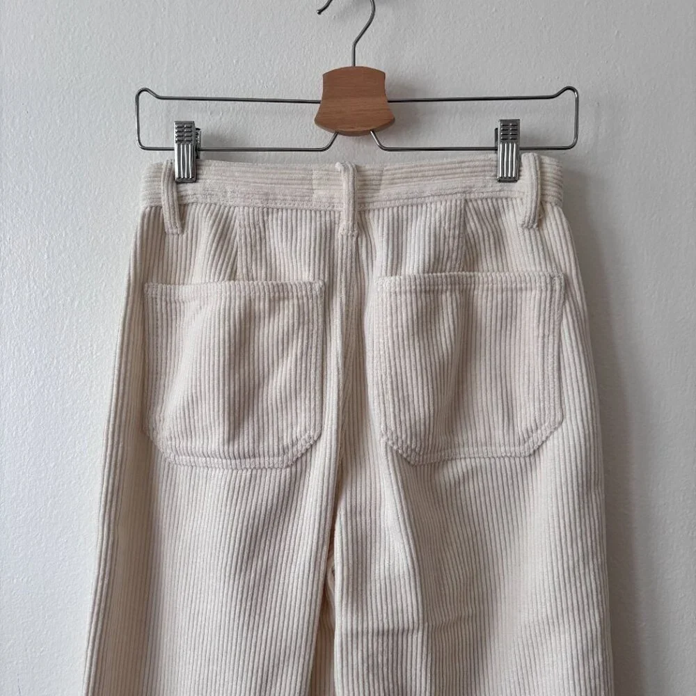 Reformation Alyssa High Rise Wide Leg Corduroy Pants